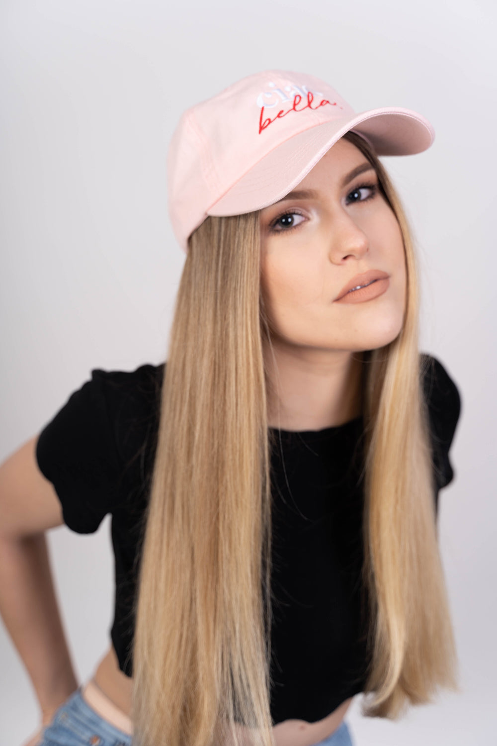 Pastel sales pink cap